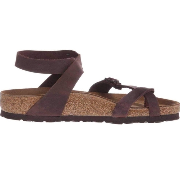 NWT Birkenstock Women's Yara Oiled Leather Flat Sandal - Picture 9 of 9